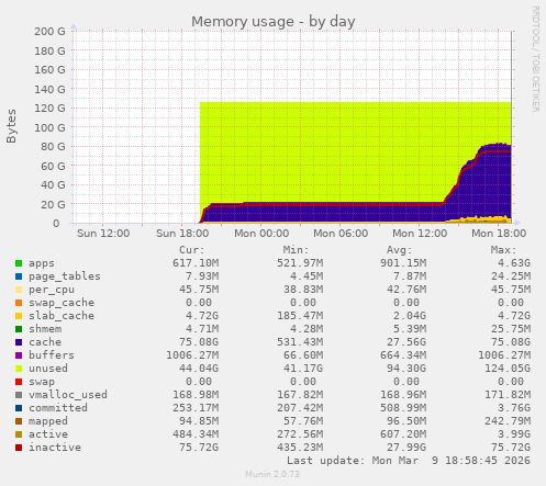 Memory usage